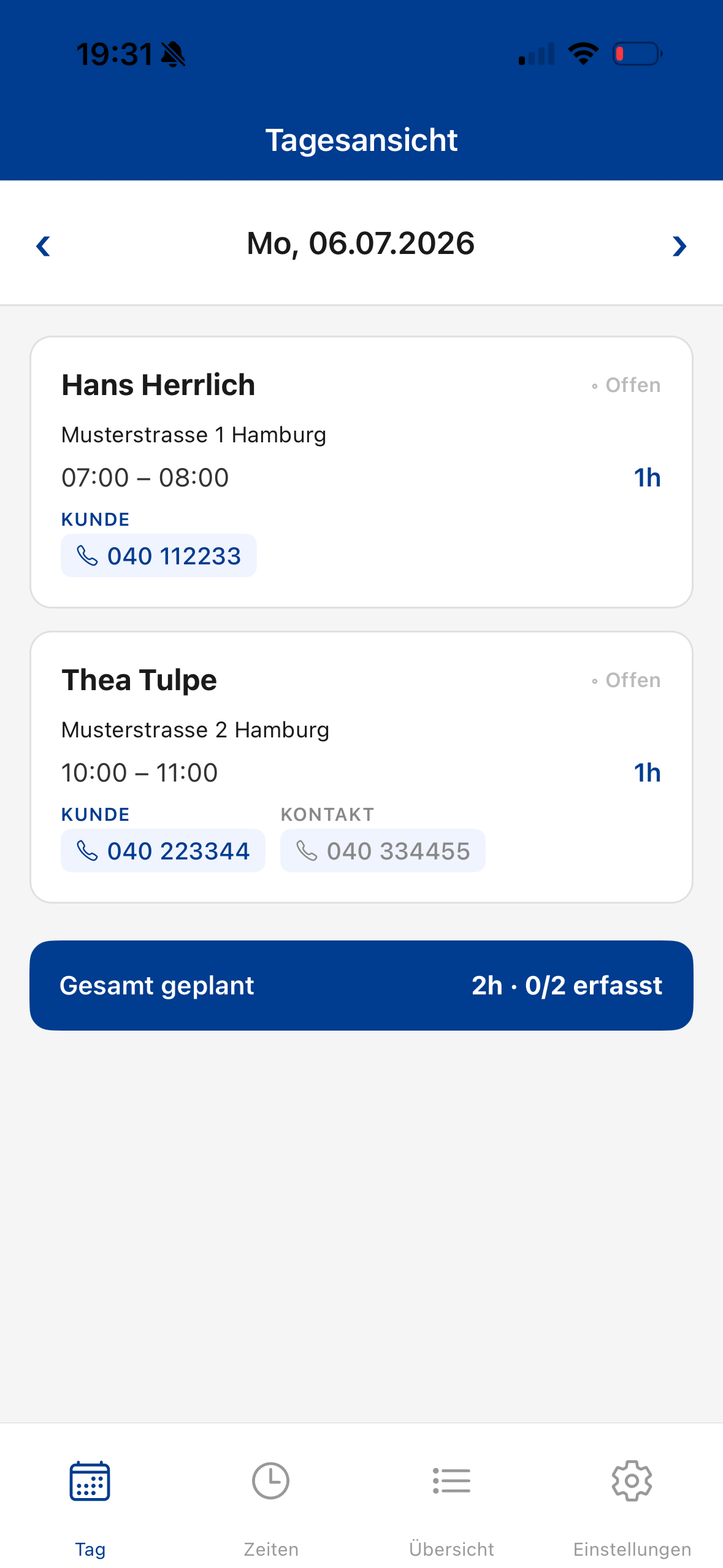 Wenke App Screenshot